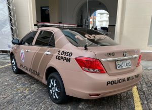 BYD entrega sedã elétrico e5 à Polícia Militar da Bahia