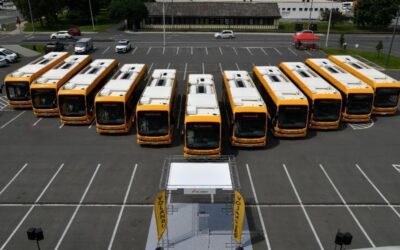 Ônibus elétricos BYD começam a circular em Zalaegerszeg, na Hungria