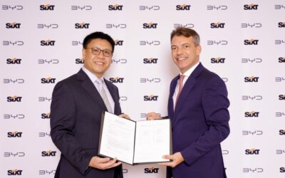 BYD assina parceria com a Sixt Rent a Car, a maior empresa global de aluguel de veículos