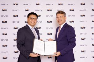 BYD assina parceria com a Sixt Rent a Car, a maior empresa global de aluguel de veículos