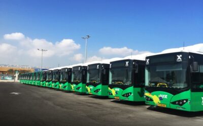 BYD entrega frota de Ônibus Elétricos para Israel