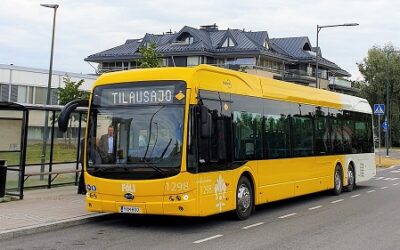 Os primeiros ônibus elétricos BYD da Finlândia chegam às ruas em Turku