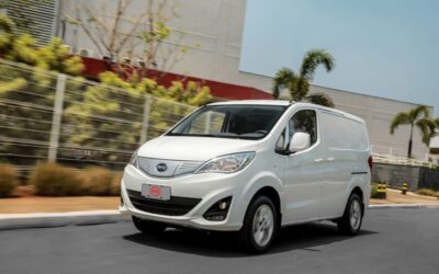 BYD encerra 2021 como líder no mercado nacional de comerciais leves elétricos