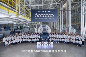 BYD produz 1 milhão de carros de energia limpa em apenas três meses e ultrapassa a marca de 6 milhões de unidades fabricadas