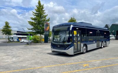 BYD e ADL finalizam a produção de seus primeiros ônibus elétricos extra-grandes na Nova Zelândia