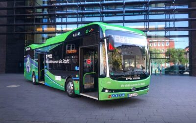 BYD inicia entrega histórica de frota de ônibus elétricos na Alemanha