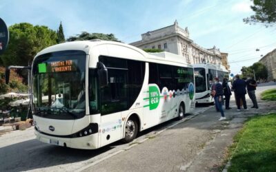 BYD faz primeira entrega de ônibus elétricos em Ancona, na Itália