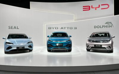 BYD fará estreia com carros elétricos no Japão a partir de 2023