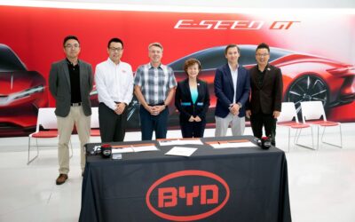 BYD e Levo anunciam parceria para implantação de até cinco mil veículos elétricos para eletrificação de frotas nos EUA