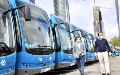 Madri recebe frota de ônibus BYD 100% elétricos