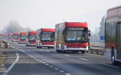 Chile recebe 150 novos ônibus elétricos BYD