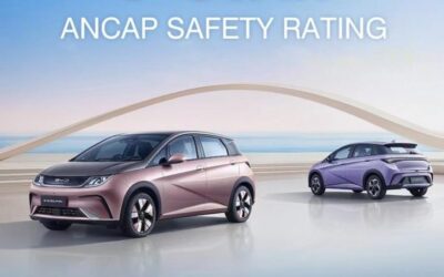 BYD Dolphin e BYD Seal conquistam classificação máxima de cinco estrelas em testes de segurança do ANCAP Safety