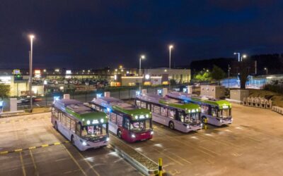 Ônibus elétricos BYD ADL da First Bus irão operar no serviço oficial de transporte para representantes da COP26