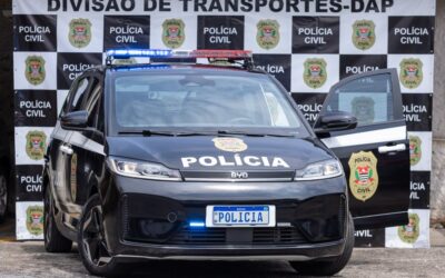 BYD entrega elétrico D1 EV à Polícia Civil paulista para avaliação