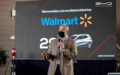 BYD Entrega um lote de automóveis elétricos BYD YUAN PRO EV ao Walmart, na Costa Rica