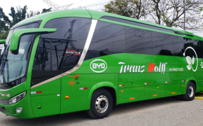 Wolff Tour transposta Seleção Brasileira em ônibus 100% elétrico da BYD