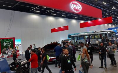 BYD marca presença na Lat.Bus Transpúblico 2022