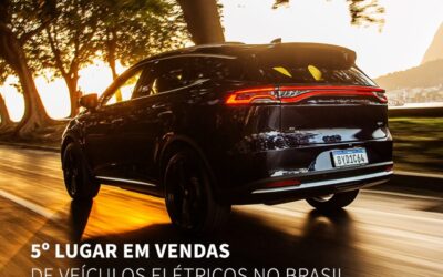 BYD Brasil conquista 5º lugar em vendas de carros elétricos em abril