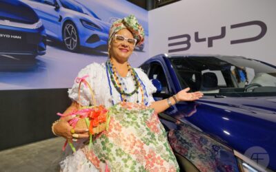 BYD chega à Bahia e lança pedra fundamental do complexo industrial de Camaçari