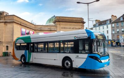 Passageiros da operadora escocesa Stagecoach são presenteados com frota de ônibus elétricos BYD