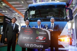 BYD entrega primeira frota de semirrebocadores elétricos na América Latina