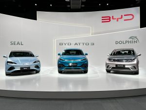 BYD fará estreia com carros elétricos no Japão a partir de 2023