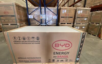 BYD Energy investe em excelência na qualidade do produto e no atendimento para seguir líder em vendas de módulos fotovoltaicos