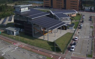 UFSC, MME e Cooperação Brasil-Alemanha inauguram laboratório de hidrogênio verde com módulos fotovoltaicos BYD tipo BIPV