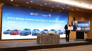 BYD torna-se parceira da Mobility Solutions Auto Trade Company na Jordânia