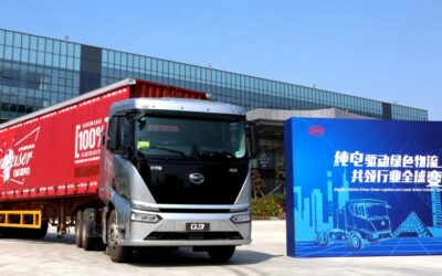 BYD e Budweiser China se unem para promover a revolução global da logística verde