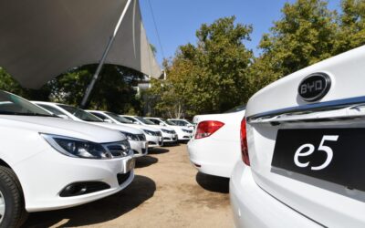 Chile lança programa para renovação de táxis convencionais para 50 táxis elétricos BYD