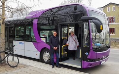 BYD inicia a entrega de ônibus elétricos no norte da Suécia, para a Nobina