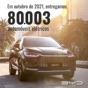 BYD bate recordes de vendas em 2021 e está entre as 4 montadoras mais valiosas do mundo