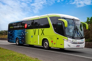 VIX Logística e EDP fazem primeira operação com ônibus 100% elétrico do País para transporte rodoviário