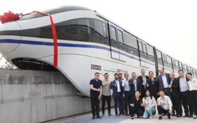 Primeiro trem da Linha 17-Ouro do Metrô é entregue na China e liberado para envio ao Brasil